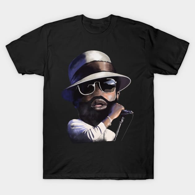 Black Thought! (Legendz) T-Shirt by ericjueillustrates